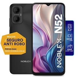 Celular Noblex N52 6.5" 64GB Negro                                         