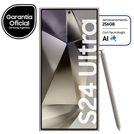 Celular Samsung S24 Ultra 6.8" 256GB Titanium Gray                         