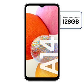 Celular Samsung A14 6,6" 128GB Plata                                       