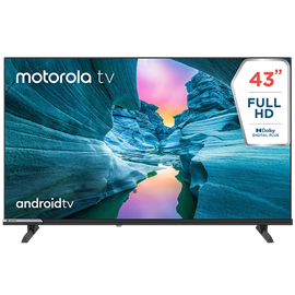 Smart Tv Motorola 43" MT4300 Full HD Android Tv                            