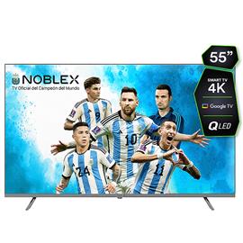 Smart Tv Noblex 55" 91DR55X9500 Black Series Qled 4K Google Tv             