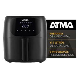 Freidora Atma FR60ARBP sin Aceite Digital 6.5Lts 1300Watts                 
