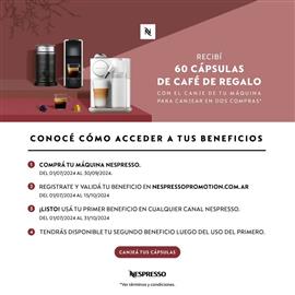 Cafetera Nespresso Essenza Mini A3KC30 + Aeroccino 19 Bares 1300Watts      